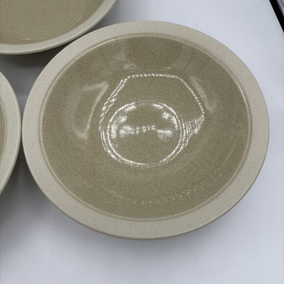 Mikasa Stone Craft Sand Piper Bowls Set of 3 8.5" CF404 Oven Microwave Safe - Picture 6 of 11